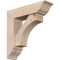 Ekena Millwork Westlake Traditional Smooth Bracket w/ Offset Brace, Douglas Fir, 7 1/2"W x 28"D x 28"H BKT0806X28X28WTL01SDF - alternate 1